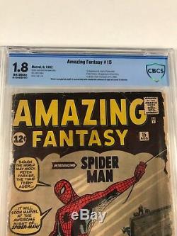 Amazing Fantasy 15 CBCS 1.8 Off-white Pages Like Cgc