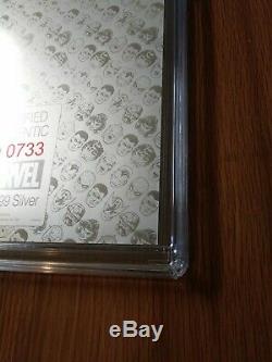 Amazing Fantasy 15 CGC 10.0 Gem! Silver Foil. 999 ounces. Low Print Run! Rare