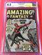 Amazing Fantasy 15 Cgc 4.5 Rest 1962 Comic Book Ss Signed Stan Lee Spider-man 1