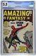 Amazing Fantasy #15 Cgc 5.5 No Marvel Chipping Owtw Pages 1st Spider-man L@@k