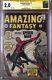 Amazing Fantasy 15 Cgc Stan Lee Ss 1st Spider-man