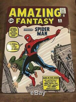 Amazing Fantasy #15 Cgc 10/10.0 Silver Foil First Releases Gem Mint (spider-man)