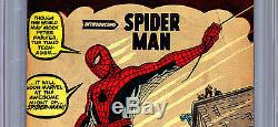 Amazing Fantasy #15 Cgc 6.0 Signed Stan Lee 1st Spider-man App Restored 1963
