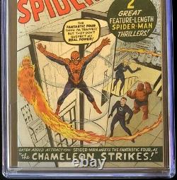 Amazing Spider-Man #1 (1963) CGC 7.0 Restored Mega-Key! Marvel Comic