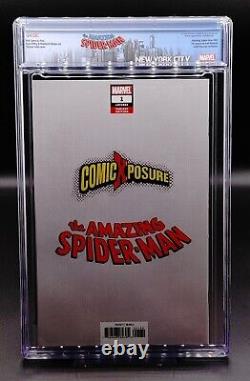 Amazing Spider-Man #1 (2018) Crain ComicXposure Cover E Graded CGC 9.8