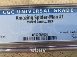 Amazing Spider-Man 1 CGC 1.0