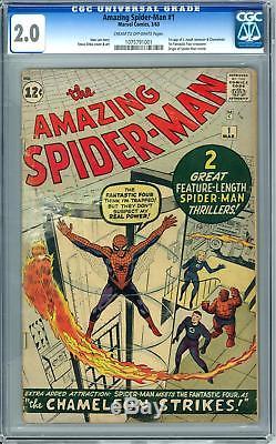 Amazing Spider-Man #1 CGC 2.0 (C-OW) No Chipping