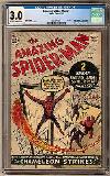 Amazing Spider-man #1 Cgc 3.0 (ow-w) 1st Chameleon & J. Jonah Jameson