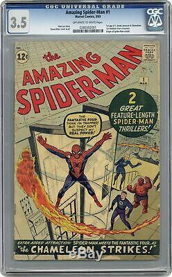 Amazing Spider-Man #1 CGC 3.5 1963 0280302001