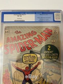Amazing Spider-Man #1 CGC 4.0 1963 (1st Spider-Man)