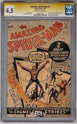 Amazing Spider-Man #1 CGC 4.5 Stan Lee Signature Series (OW-W)