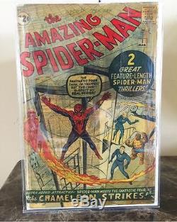 Amazing Spider-Man #1 CGC. 5 Complete No Restoration! Signed Stan Lee! Mega key