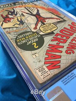 Amazing Spider-Man #1 CGC 6.0 Silver Age March 1963 Key Grail Comic Classic