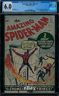 Amazing Spider-Man 1 CGC 6.0 owithw pages