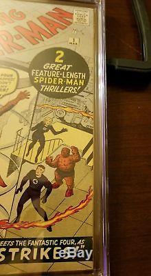 Amazing Spider-Man #1 CGC 6.5 Marvel 1963 Holy Grail! Stan Lee! Avengers! H6 cm