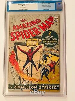 Amazing Spider-Man #1 CGC 8.0 Golden Record Reprint 1966 Older Blue Label