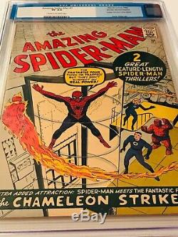 Amazing Spider-Man #1 CGC 8.0 Golden Record Reprint 1966 Older Blue Label