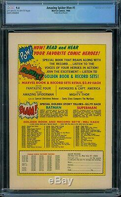 Amazing Spider-Man 1 CGC 9.4 OWithW Pages Golden Record Reprint