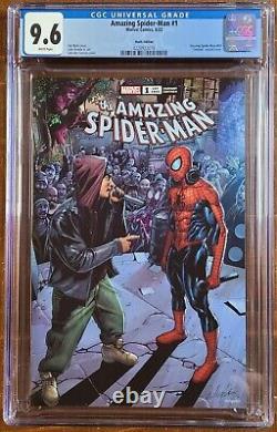 Amazing Spider-Man #1 CGC 9.6 EMINEM Hustl Variant Marvel Comics 2022