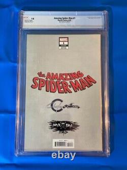 Amazing Spider-Man #1? CGC 9.8? Clayton Crain Variant (2022)