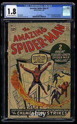 Amazing Spider-Man #1 CGC GD- 1.8 Off White to White Best price on ebay