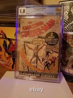 Amazing Spider-Man 1 CGC GRAIL 1963 key issue marvel Stan lee rare