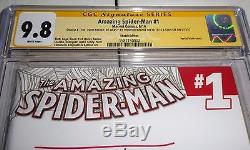 Amazing Spider-Man #1 CGC SS Siganture ReMarked STAN LEE TODD MCFARLANE Father
