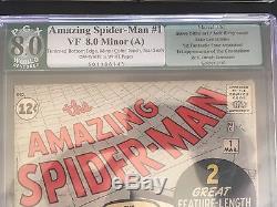Amazing Spider-Man 1 (Graded 8.0, CGC PGX CBCS)