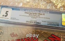 Amazing Spider-Man #1 Unrestored First Issue Silver Age Marvel Comic 1963 CGC. 5