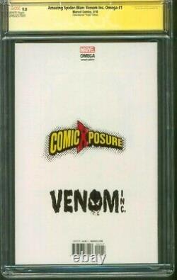 Amazing Spider Man 1 Venom Inc Omega CGC 9.8 SS Clayton Crain Virgin Variant