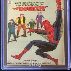 Amazing Spider-Man #10 CGC 4.5 1st Big Man & Enforcers! Marvel Comic 1964