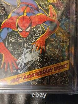 Amazing Spider-Man #100 CGC 7.0 SS signed by Stan Lee