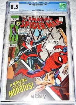 Amazing Spider-Man 101 1st Appearance Morbius CGC 8.5 1971