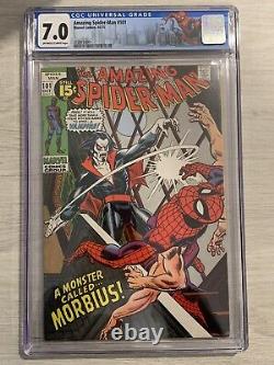 Amazing Spider-Man #101 CGC 7.0 1971 Morbius 1st appearance