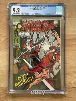Amazing Spider Man 101 CGC 9.2 first Morbius