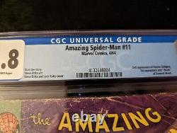 Amazing Spider-Man #11 CGC 1.8 2nd Dr Octopus