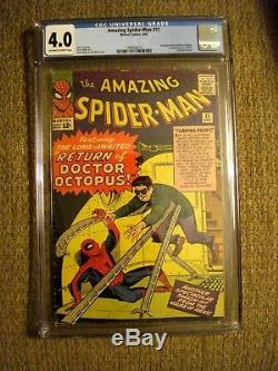 Amazing Spider-Man #11 CGC 4.0 VG 2nd appearance of Doctor Octopus