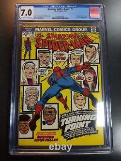 Amazing Spider-Man #121 CGC 7.0 Death of Gwen Stacy Comic Book Marvel