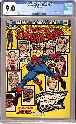 Amazing Spider-Man #121 CGC 9.0 1973 4237981015 Death of Gwen Stacy