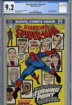 Amazing Spider-Man #121 CGC 9.2 Death of Gwen Stacy Key Book 1973