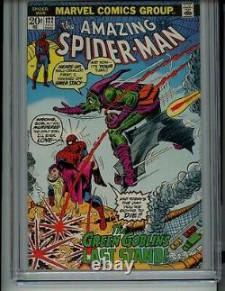 Amazing Spider-Man #122 1973 CGC 8.5 Off White to White Pages Death Green Goblin