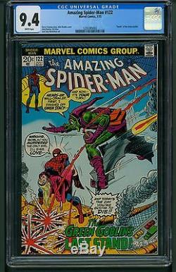 Amazing Spider-Man #122 (1973) CGC Graded 9.4 Death of Green Goblin Romita