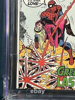 Amazing Spider-Man #122 Marvel 1973 CGC 8.0 VF Death of Green Goblin. Key MCU