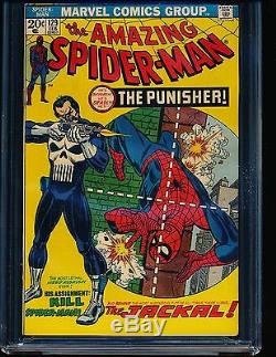Amazing Spider-Man # 129 1st Punisher CGC 8.5 OFF-WHITE Pgs