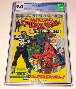 Amazing Spider-Man #129 1st appearance PUNISHER 1974 Marvel Comics CGC 9.0