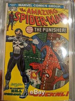 Amazing Spider-Man 129 CGC 5.0 First Appearance Of the Punisher, Marvel 1974