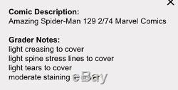 Amazing Spider-Man #129 CGC 5.5 1st App of The Punisher (Marvel 1974) 2094659001