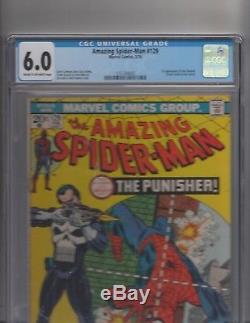 Amazing Spider-Man 129 CGC 6.0 (2/74) 1st Punisher! 1st Jackall! Nice