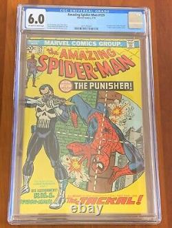 Amazing Spider-Man 129 CGC 6.0 First Appearance Punisher