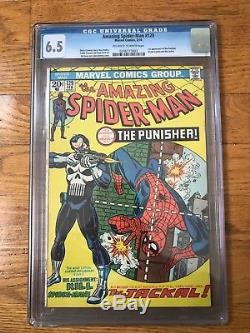 Amazing Spider-Man #129 CGC 6.5 1st Appearance-Punisher Marvel Comics 1974